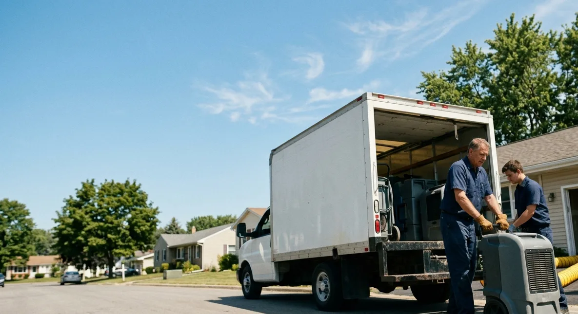 Water Damage Cleanup in Packwaukee, WI near me